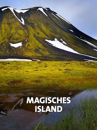Berg- und Flusslandschaft auf Island